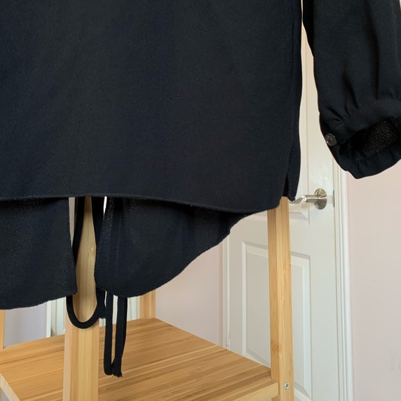 WILFRED BLACK BLOUSE SILKY MATERIAL SIZE XS - Picture 6 of 10